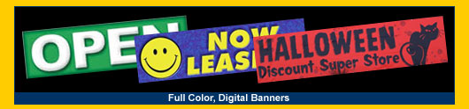 Full Color Digital Banners